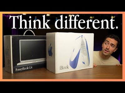 حواسيب أبل النقالة آيبوك وباوربوك